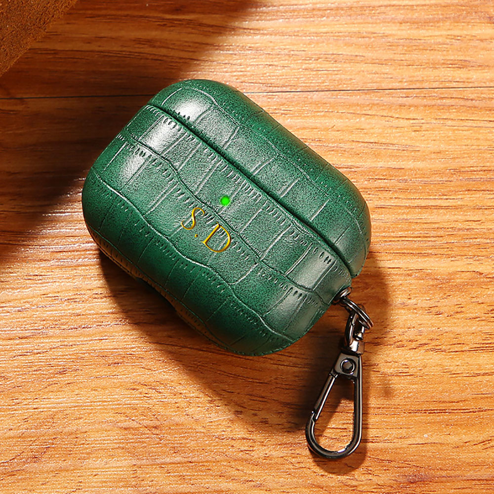 For Airpods 1 2 3 4 Pro 2 Luxu - Monogram Keychain Leather review and price