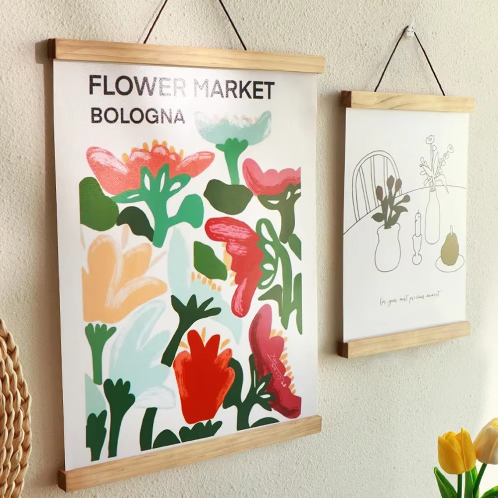 21 30 40 50cm Magnetic Poster  - Engraved Wood Frame review and price