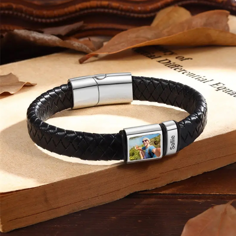 Personalized Photo Name Bracel - Coordinates Bracelet review and price