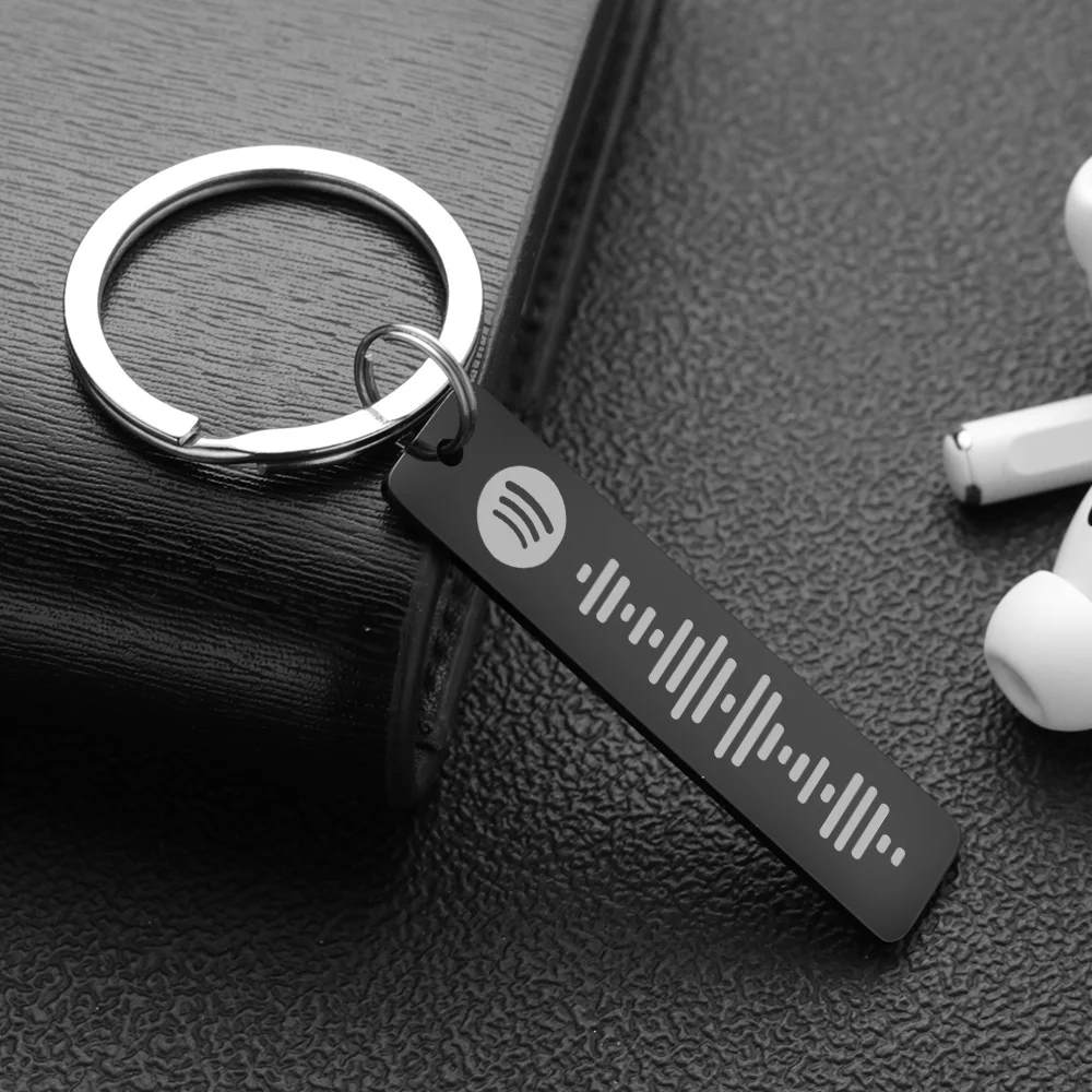 Personalized Spotify Code Keyc - Initial Ring Custom review and price
