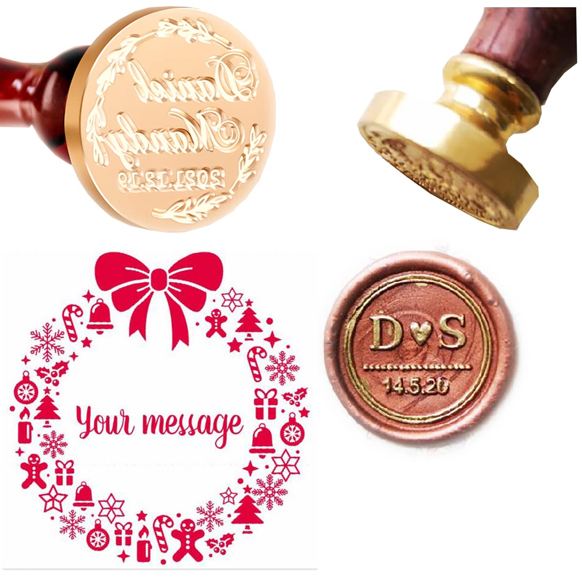 Custom Letter Wax Seal Stamp K - Wax Seal Letter Kit review and price