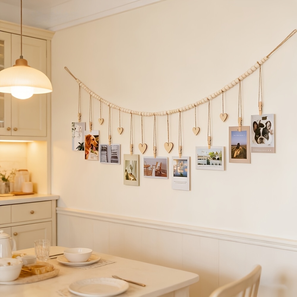 Hanging Photo Display Wall Dec - Engraved Wood Frame review and price