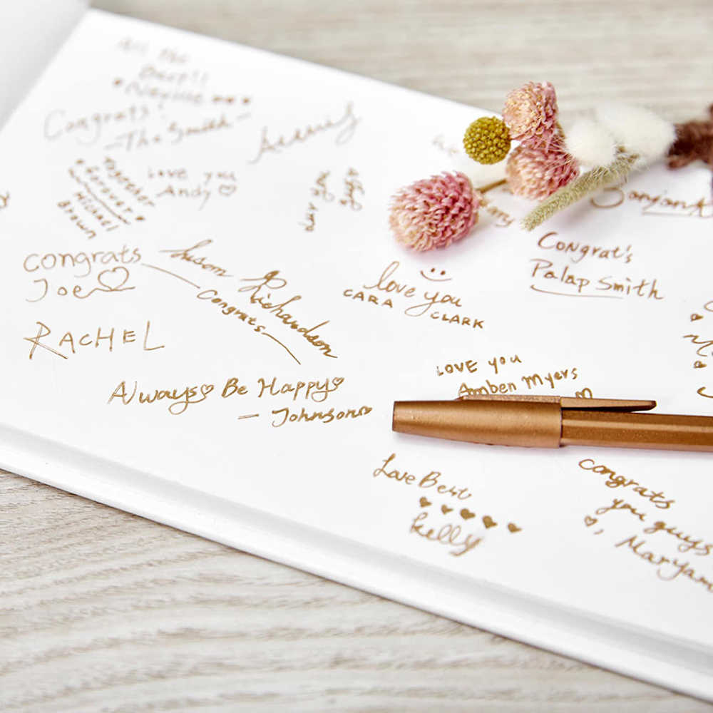Custom Wedding White Guest Boo - Custom Photo Book review and price
