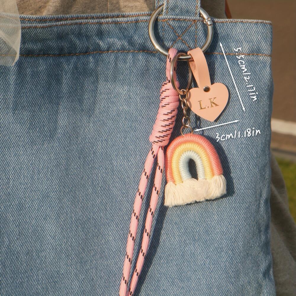 Custom Initial Heart Leather T - Monogram Keychain Leather review and price