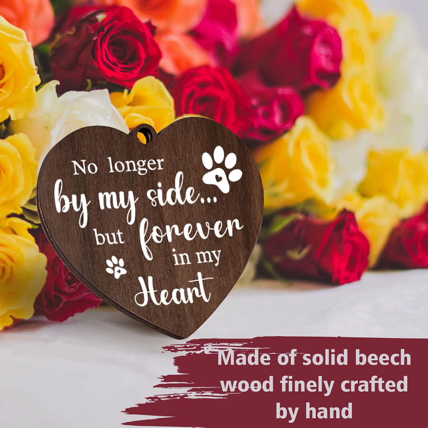 Pet Memorial Photo Frame for D - Engraved Wood Frame review and price