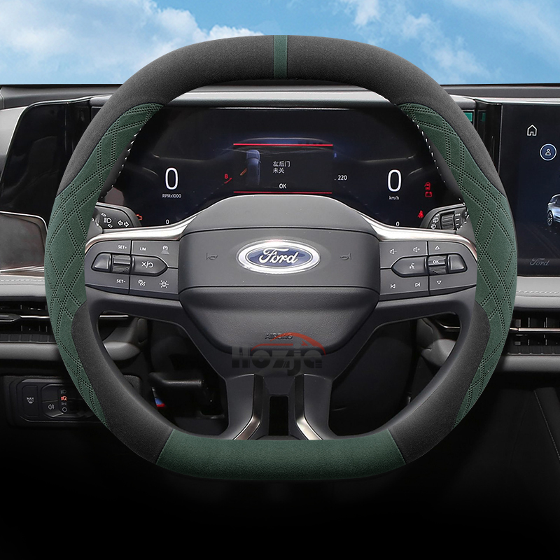 Suede Car Steering Wheel Cover - Custom Map Poster review and price