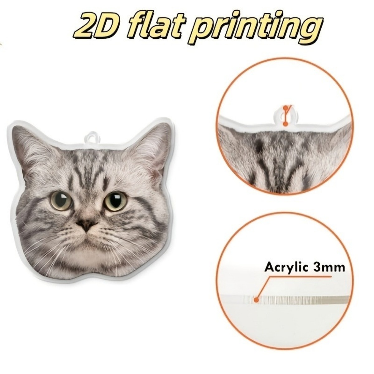 Custom Photo Keychain – Person - Pet Portrait Custom review and price