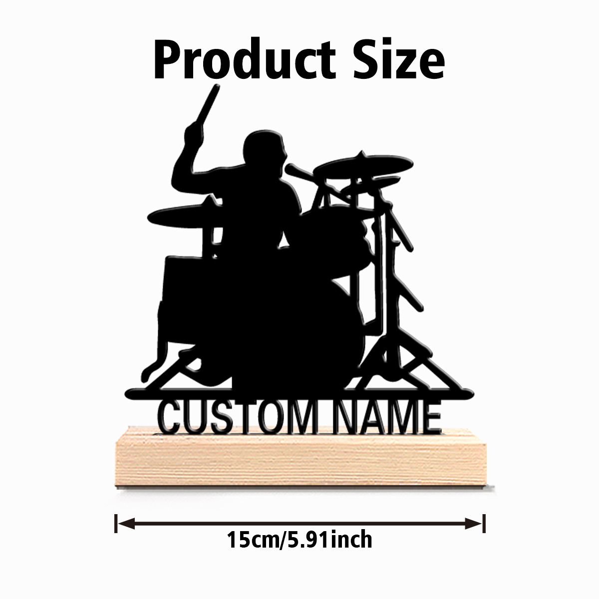 1pc Stylish Personalized Custo - Engraved Wood Frame review and price
