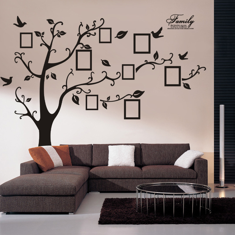 Large Size Photo Tree PVC Wall - Family Tree Print review and price