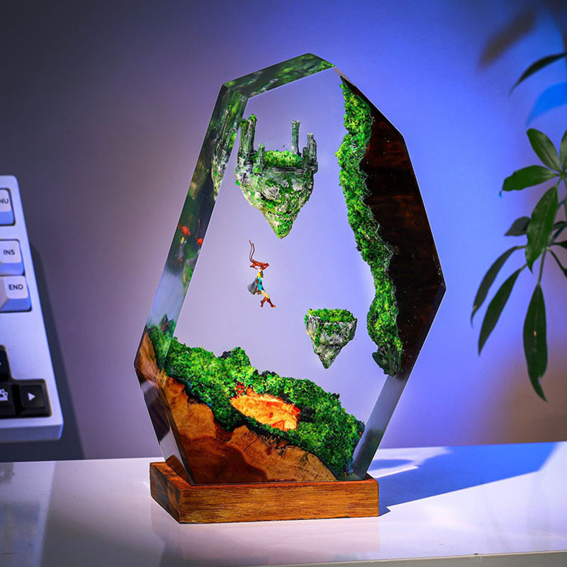 Resin Table Lamp Sky Island Mo - Custom Night Sky review and price
