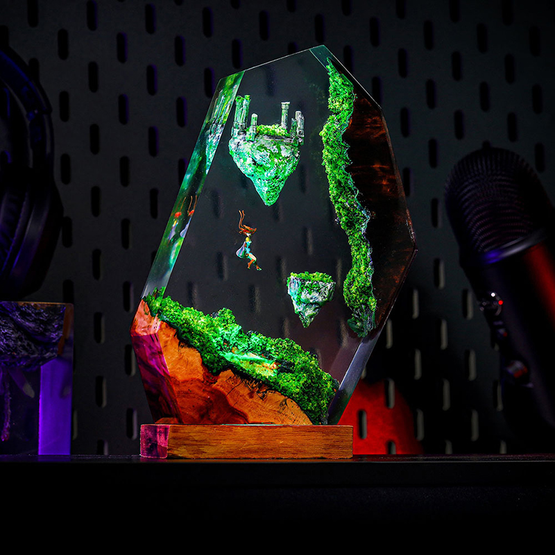 Resin Table Lamp Sky Island Mo - Custom Night Sky review and price