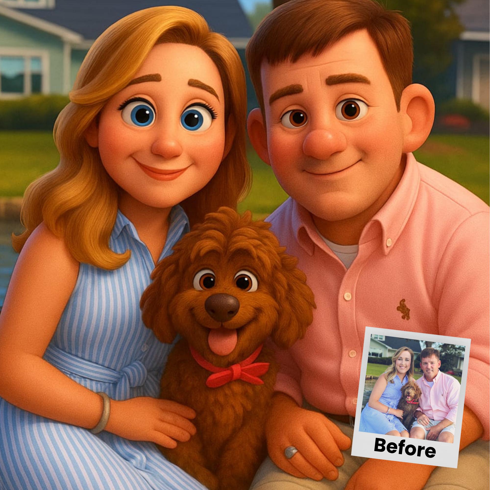 Customizable Cartoon Portrait  - Pet Portrait Custom review and price