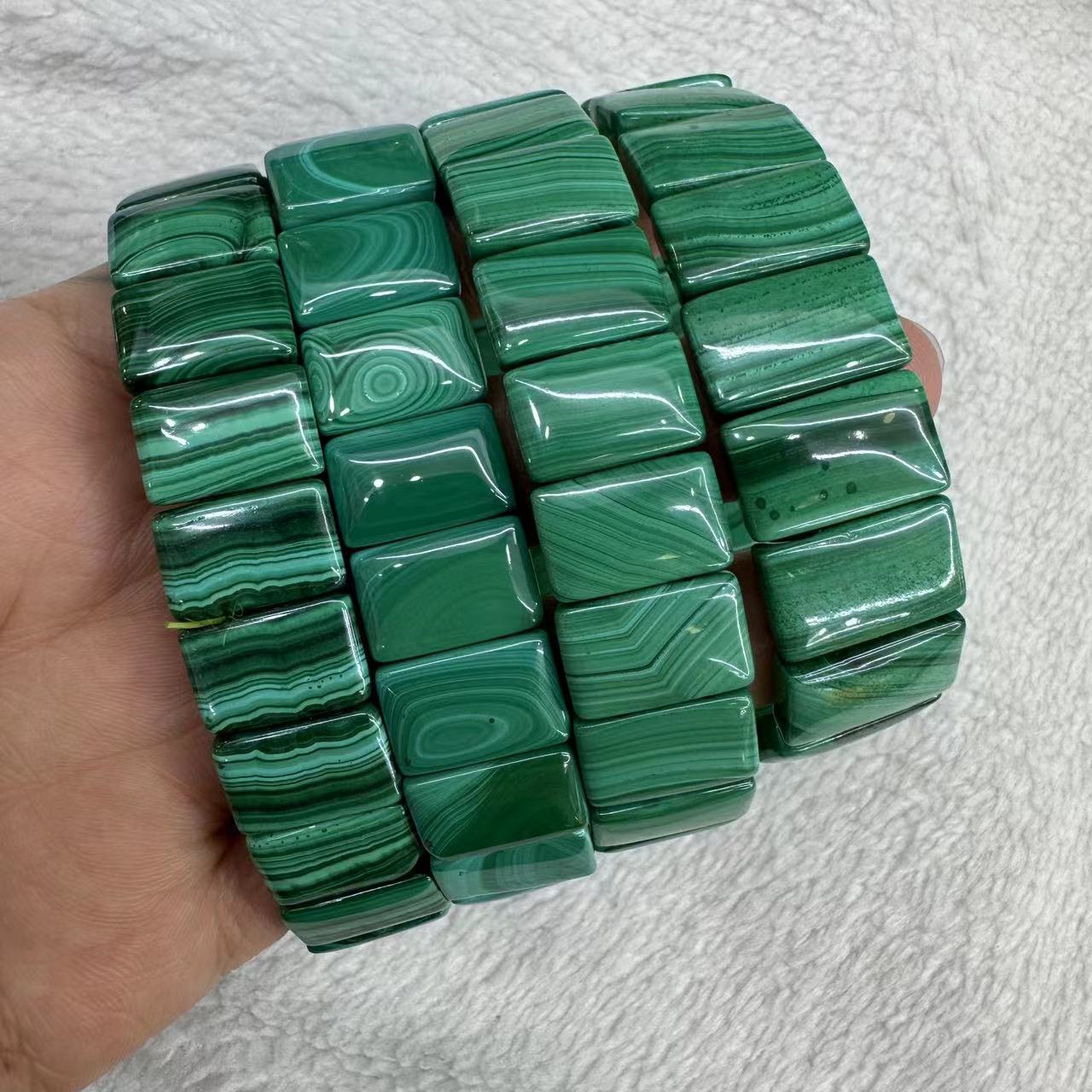 Genuine Natural Green Malachit - Coordinates Bracelet review and price