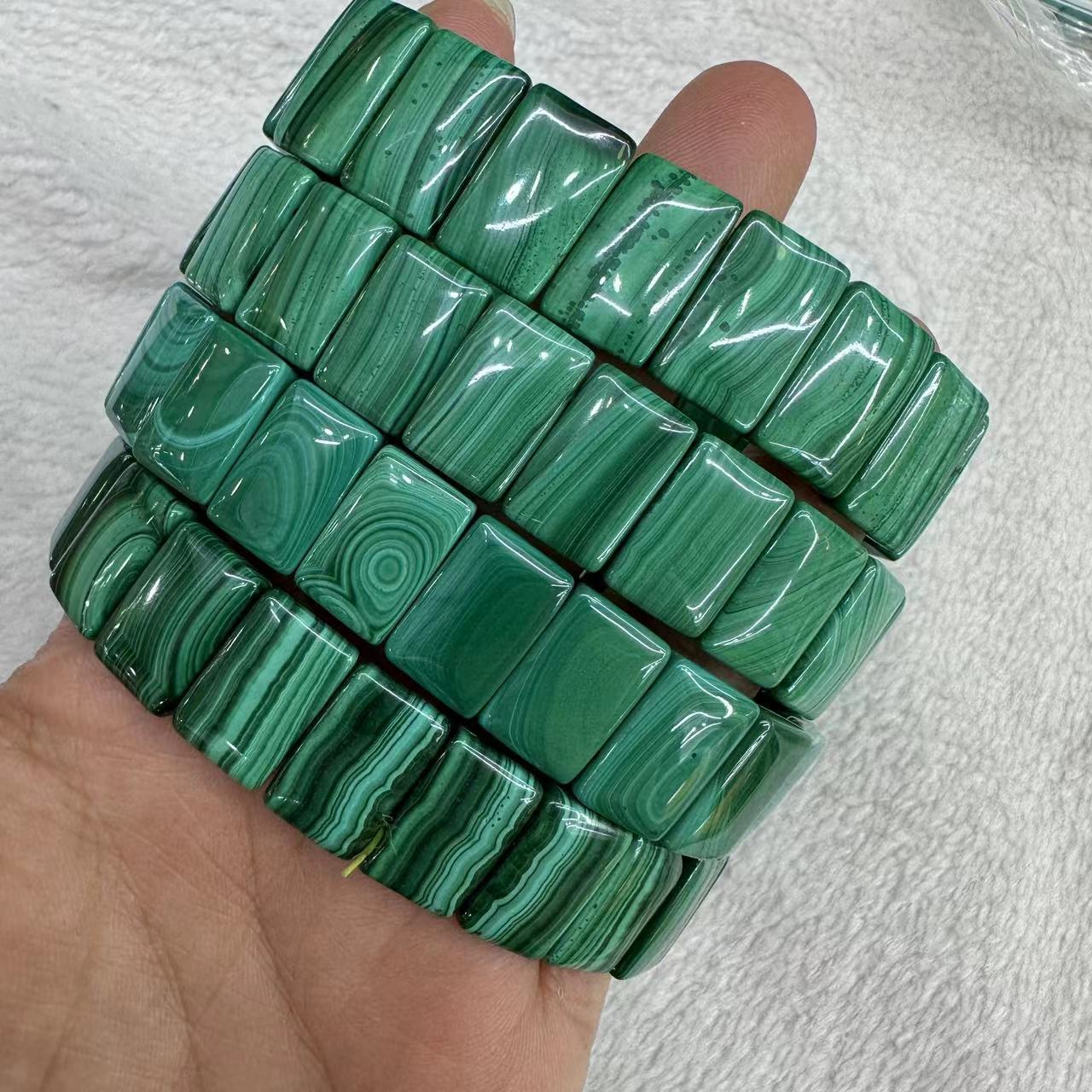 Genuine Natural Green Malachit - Coordinates Bracelet review and price