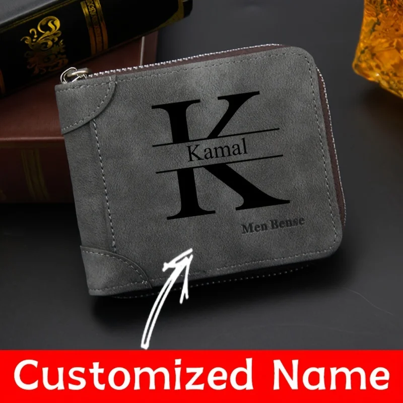 Customized Name Men's Wallet F - Personalized Name Box review and price