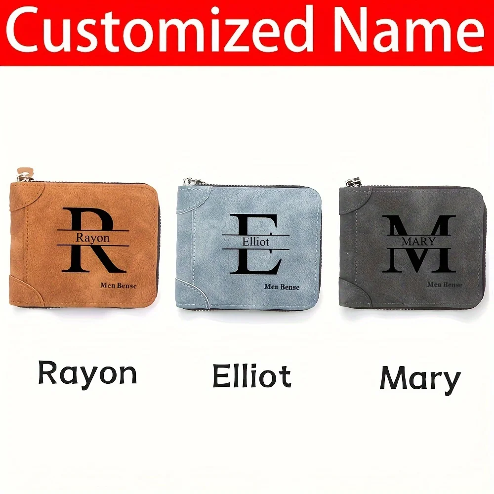 Customized Name Men's Wallet F - Personalized Name Box review and price