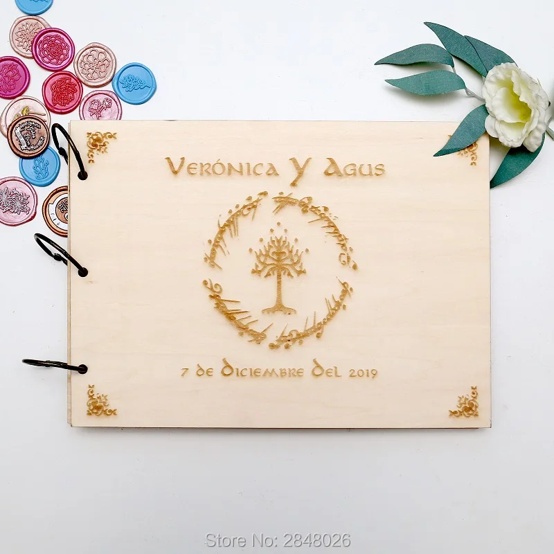 Rustic personalized wedding gu - Custom Photo Book review and price