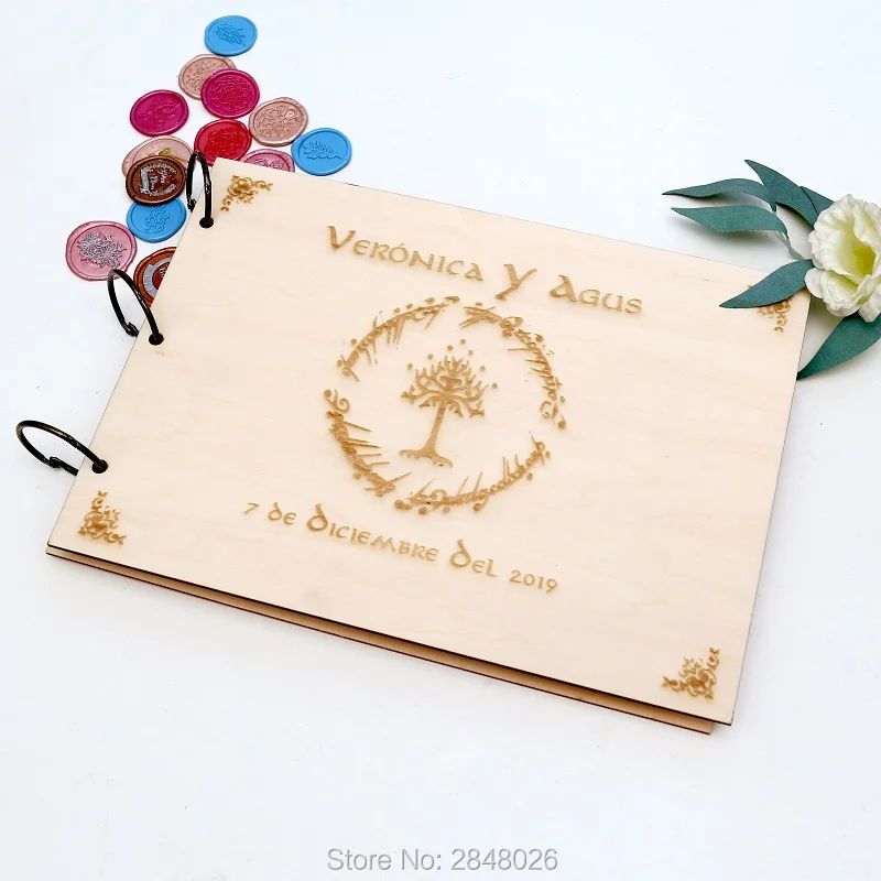 Rustic personalized wedding gu - Custom Photo Book review and price