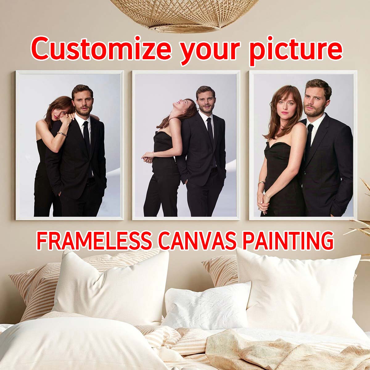 Custom Print Canvas Painting F - Pet Portrait Custom review and price
