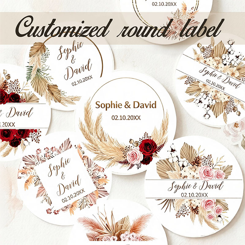 Personalized Boho Dried Pampas - Personalized Name Box review and price