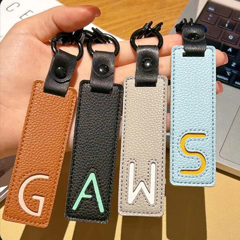 Classic Pu Leather Keychain A- - Monogram Keychain Leather review and price