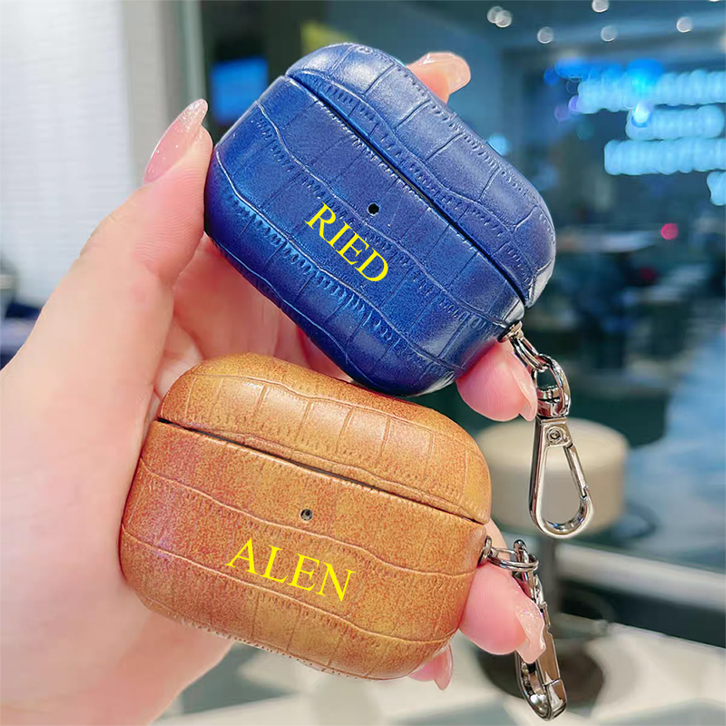 Custom Name Crocodile Leather  - Monogram Keychain Leather review and price