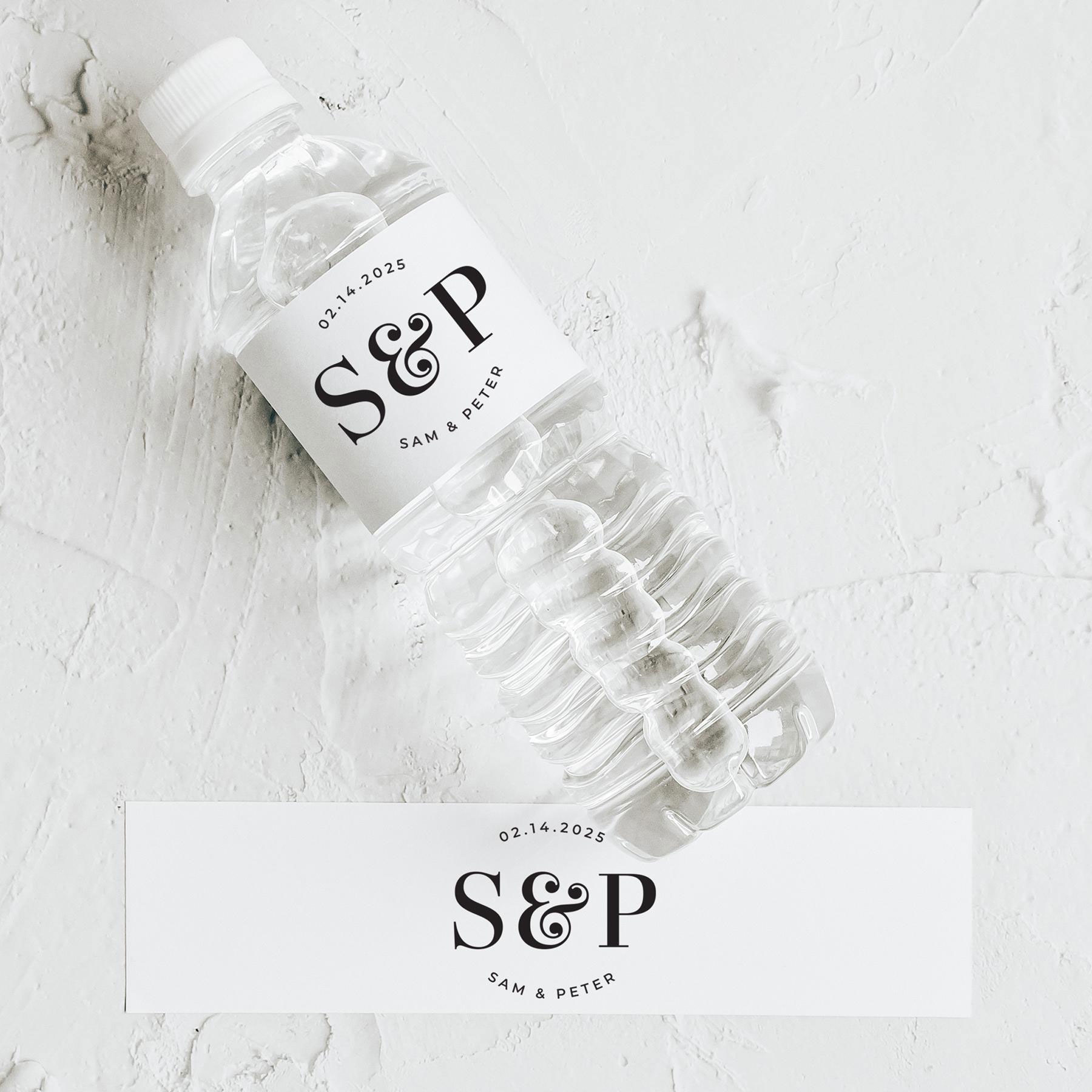Personalized  Monogram Wedding - Personalised Candle Label review and price