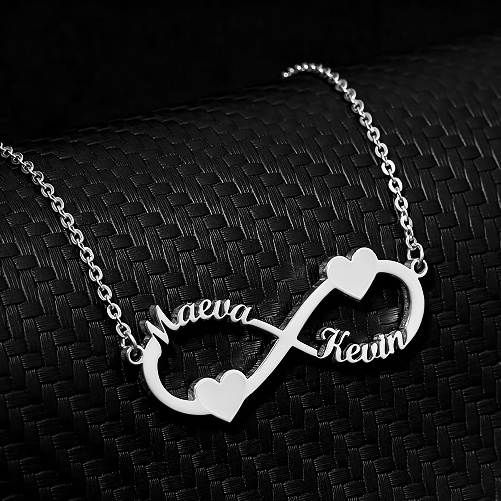 Custom Name Necklace Infinity  - Name Necklace Custom review and price