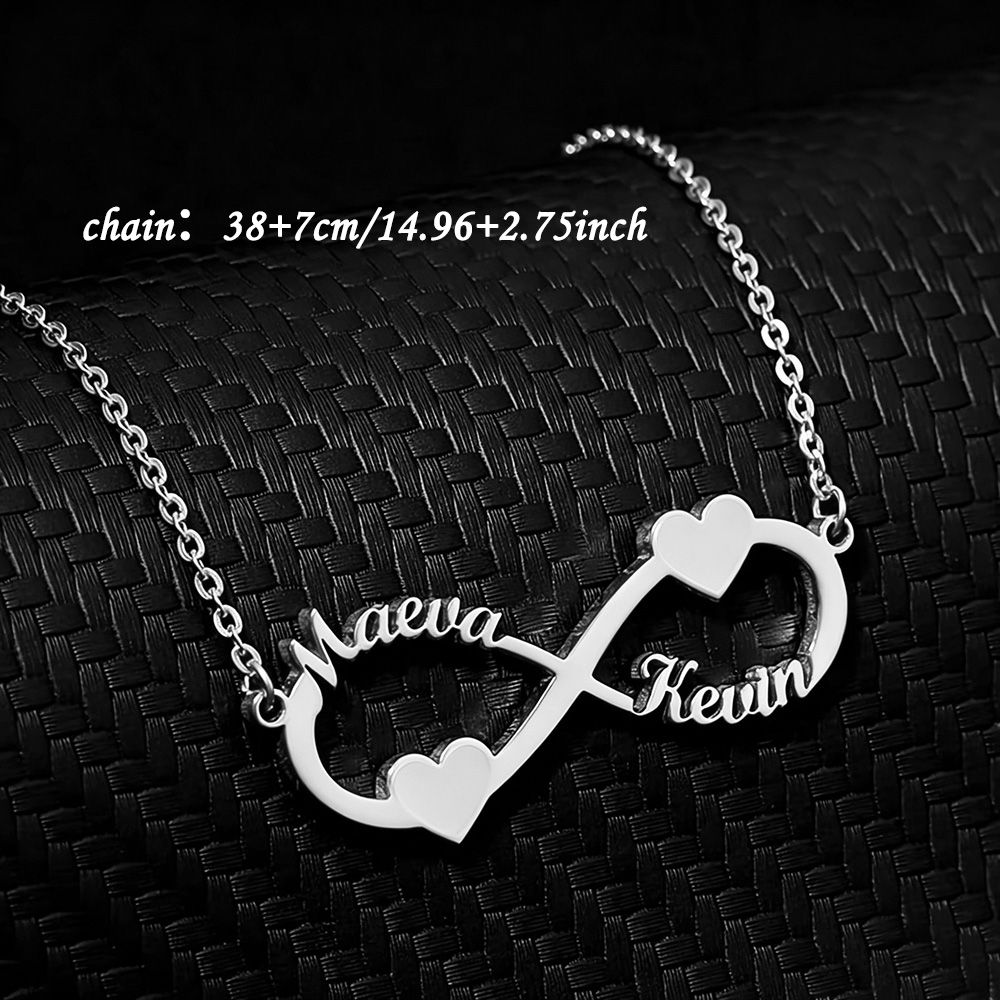 Custom Name Necklace Infinity  - Name Necklace Custom review and price