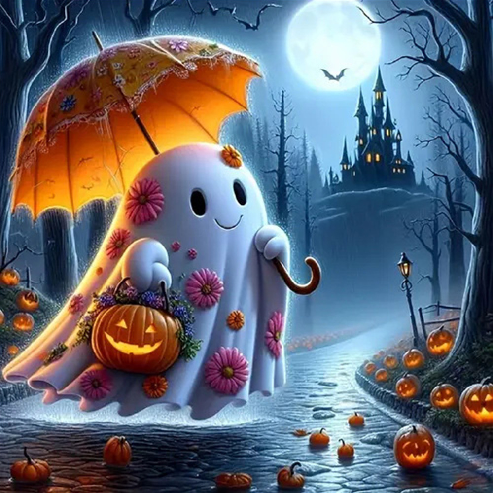 Night Ghost Diamond Painting F - Photo Mosaic Print review and price