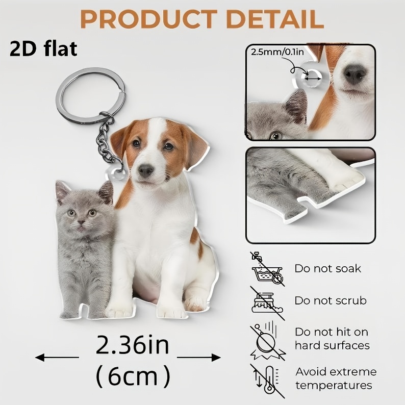 Personalized Custom Acrylic Ke - Pet Portrait Custom review and price