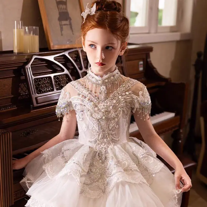 Custom Flower Girl Dress Weddi - Birth Flower Necklace review and price