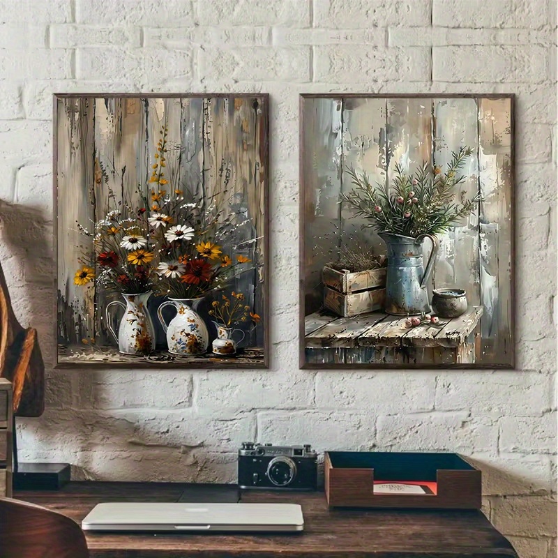 1pc Frameless  Retro Still Lif - Family Tree Print review and price