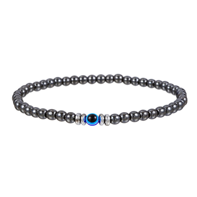 Trendy 4mm Obsidian Hematite N - Coordinates Bracelet review and price