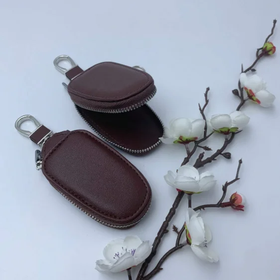 Monogram Print PU Leather Car  - Monogram Keychain Leather review and price