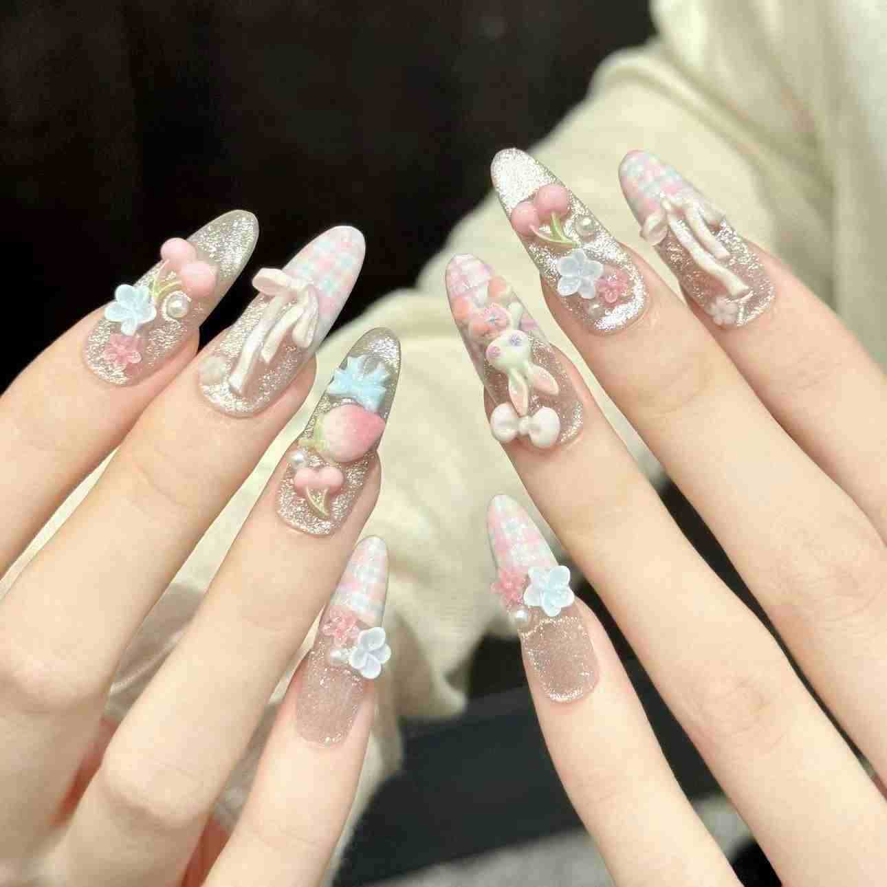 10Pcs Pure Hand-Pressed Oval N - Pressed Flower Art review and price