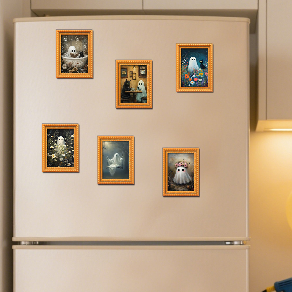 Creative 3d Halloween Fridge M - Engraved Wood Frame review and price