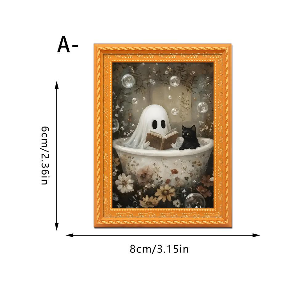 Creative 3d Halloween Fridge M - Engraved Wood Frame review and price