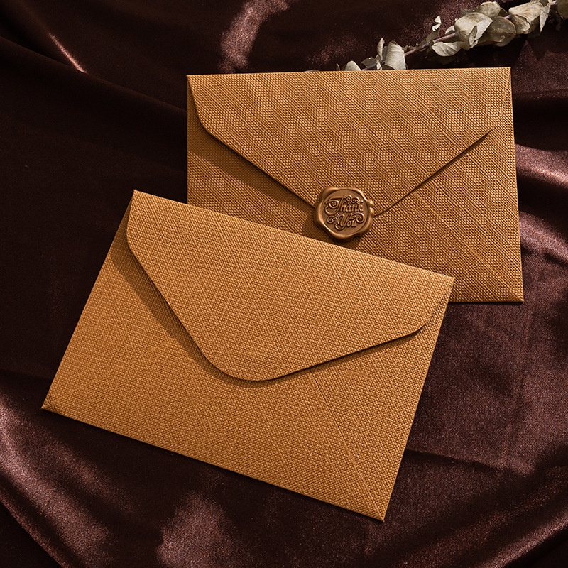 5 Pcs Retro Linen Pattern Enve - Wax Seal Letter Kit review and price