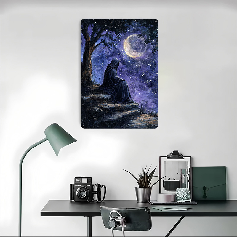 Night Sky Watcher Tin Plaque P - Custom Night Sky review and price