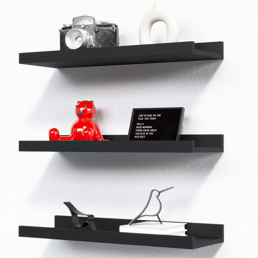 Creative wall storage rack 2-p - Engraved Wood Frame review and price