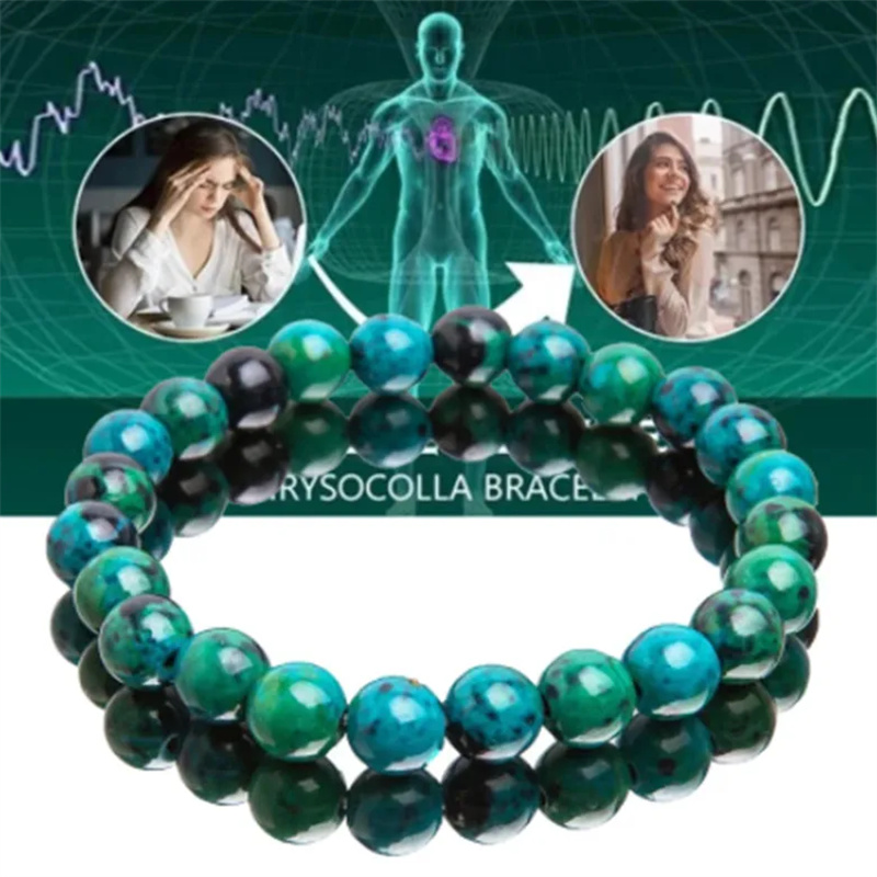 Chrysocolla Malachite Bracelet - Coordinates Bracelet review and price