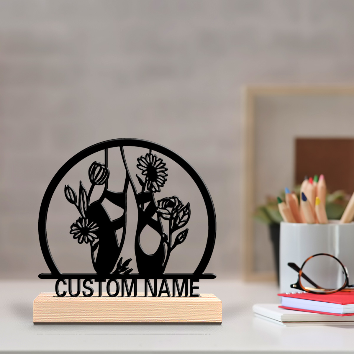 1pc beautiful personalized bal - Engraved Wood Frame review and price