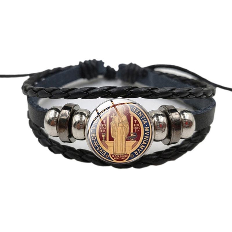 Catholic Saint Benedict Exorci - Coordinates Bracelet review and price