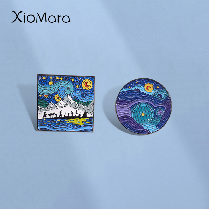 Night Sky Oil Painting Enamel  - Custom Night Sky review and price