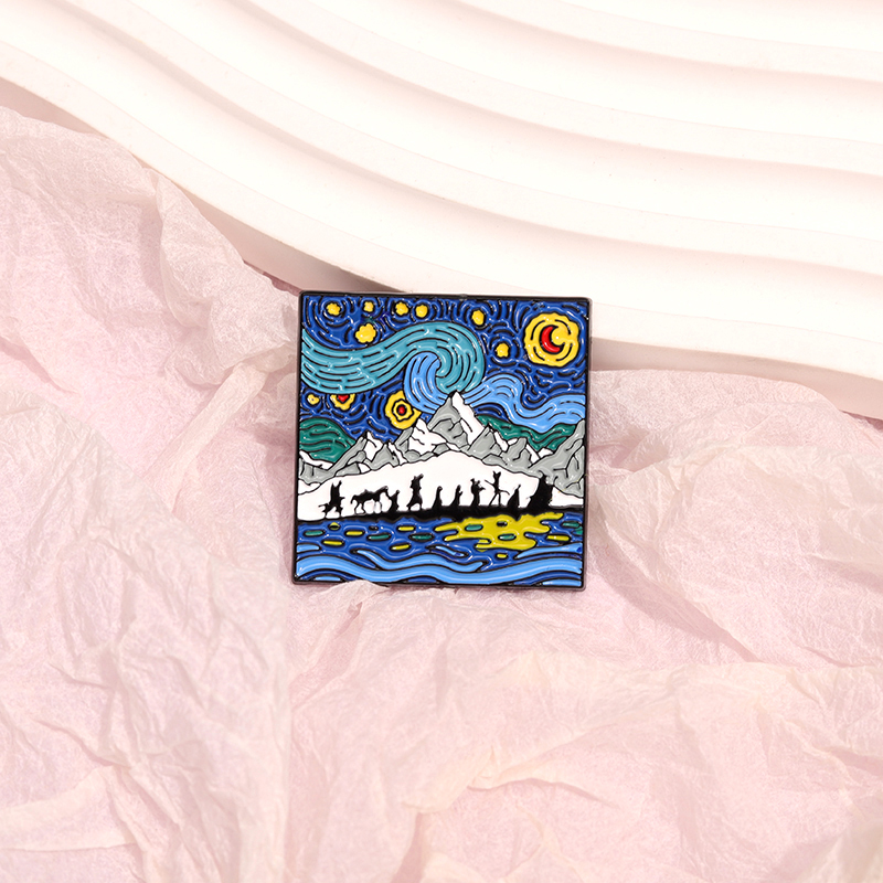 Night Sky Oil Painting Enamel  - Custom Night Sky review and price