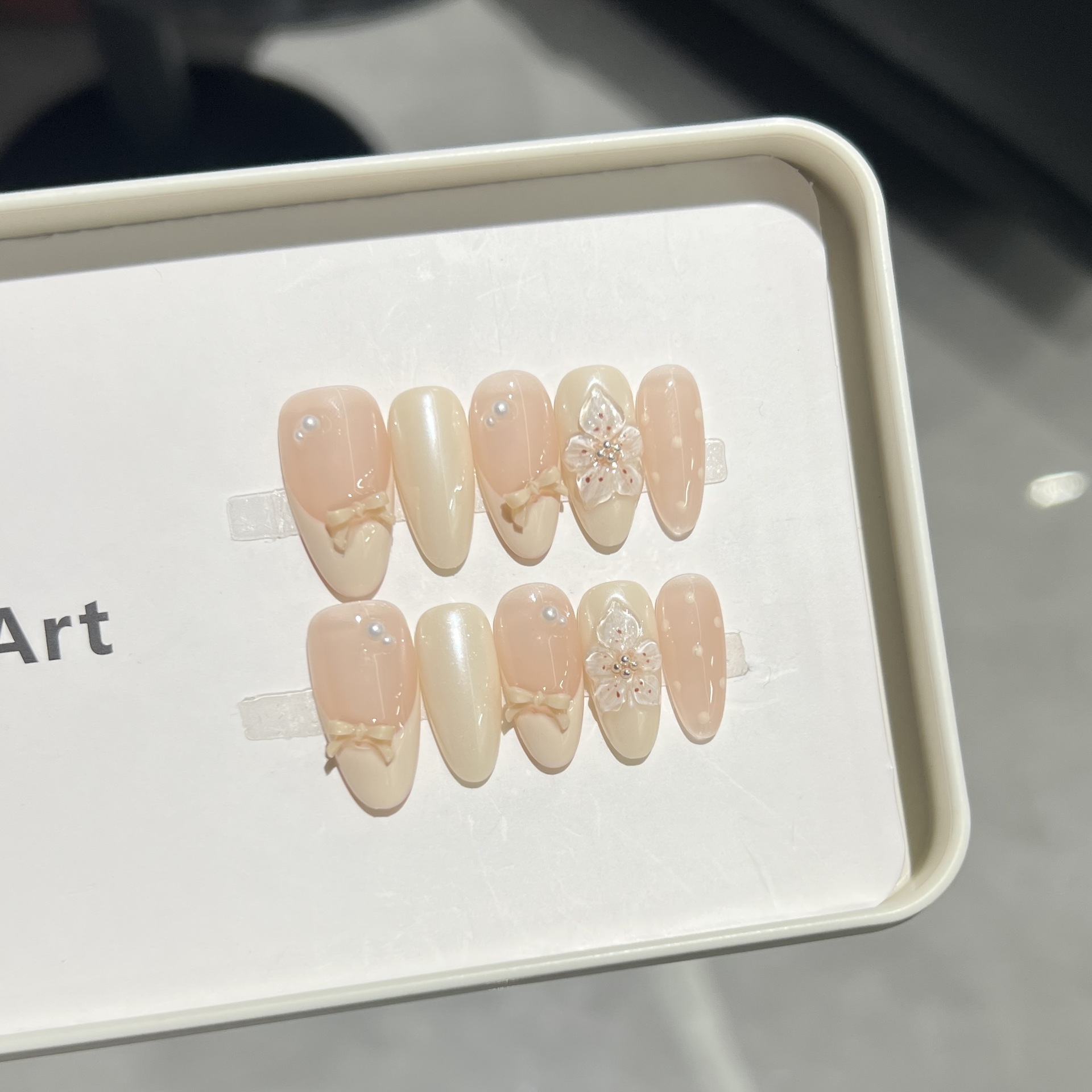 10Pcs Milky Nude Gentle Handma - Pressed Flower Art review and price