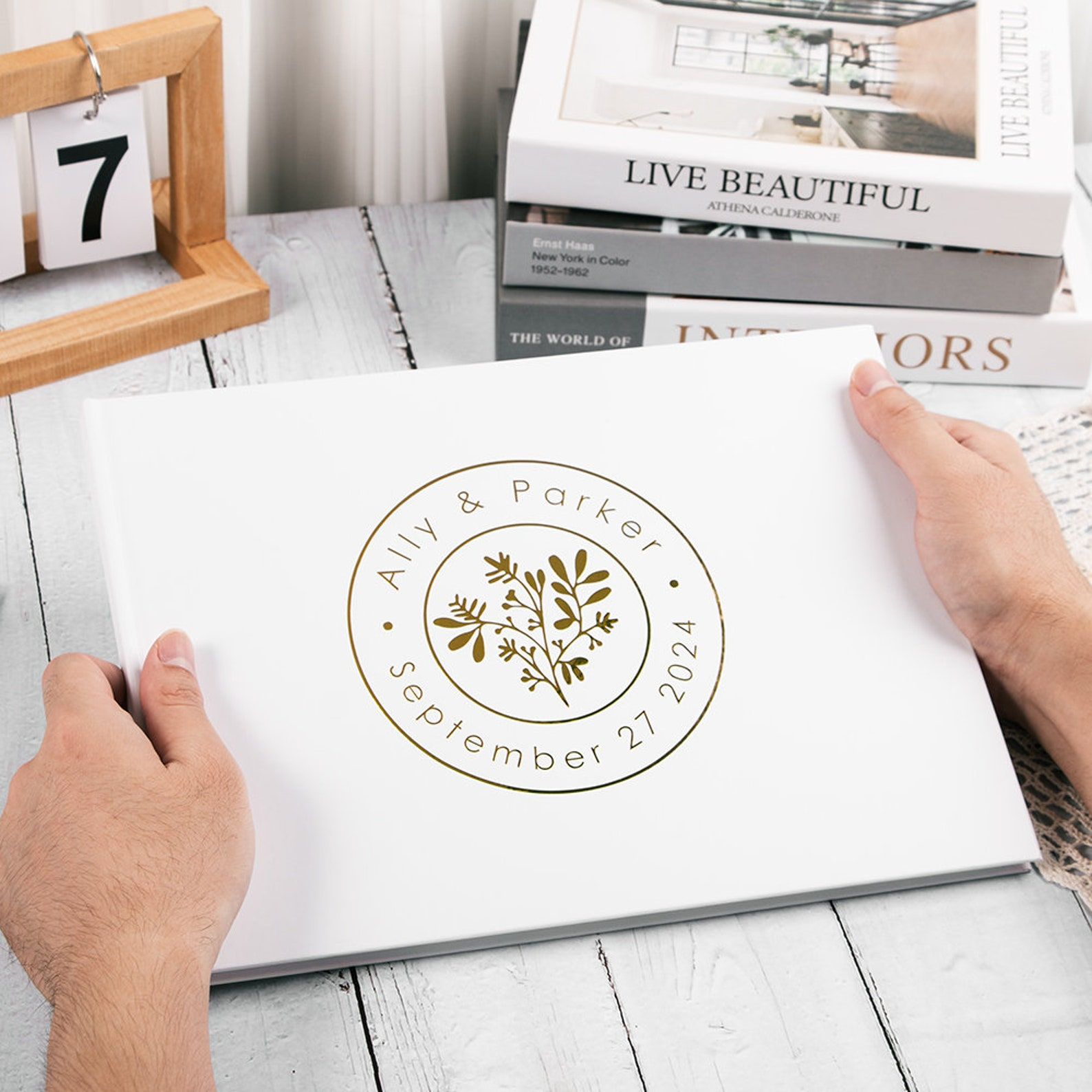Custom Wedding Guestbook Perso - Custom Photo Book review and price