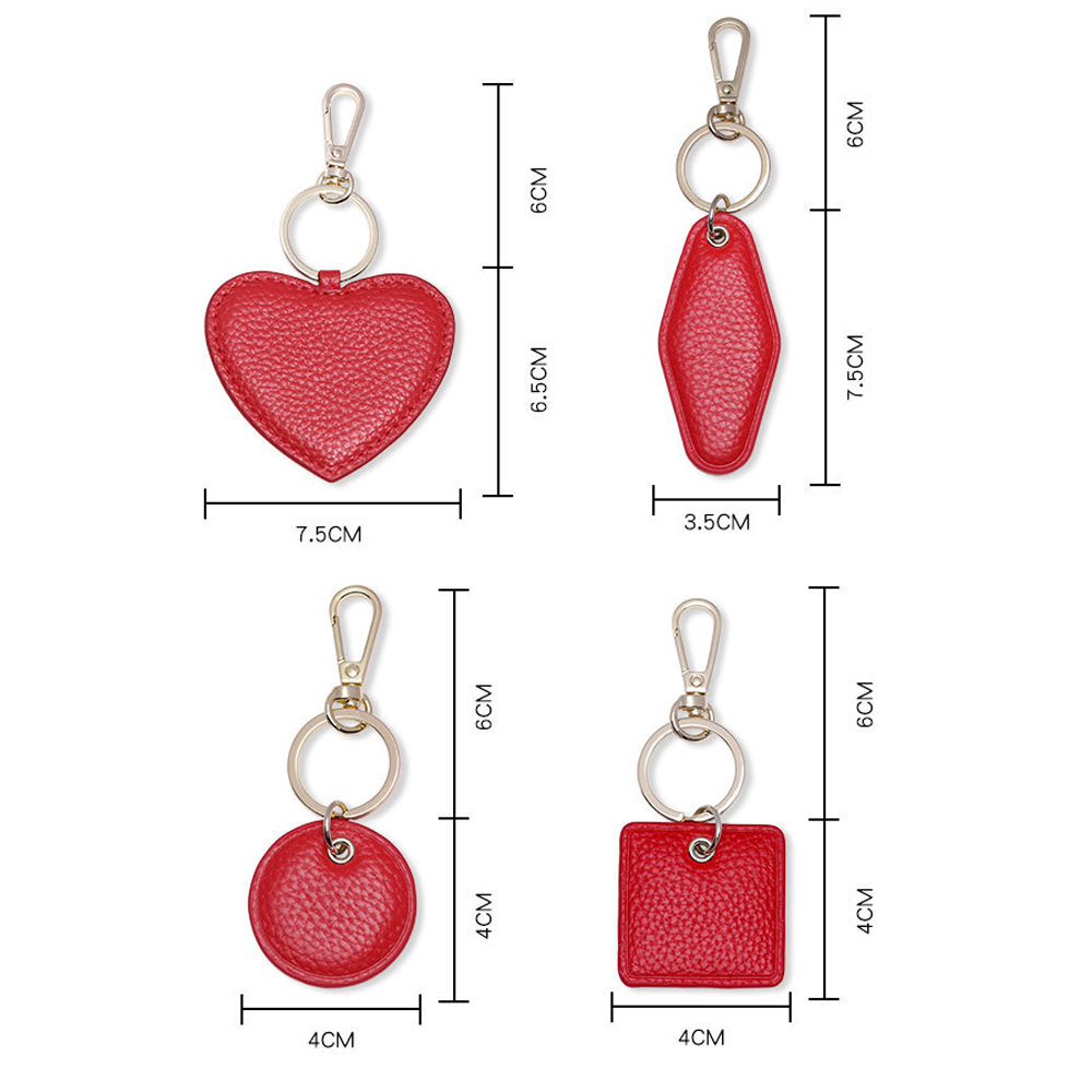 Custom Letters Leather Keychai - Monogram Keychain Leather review and price